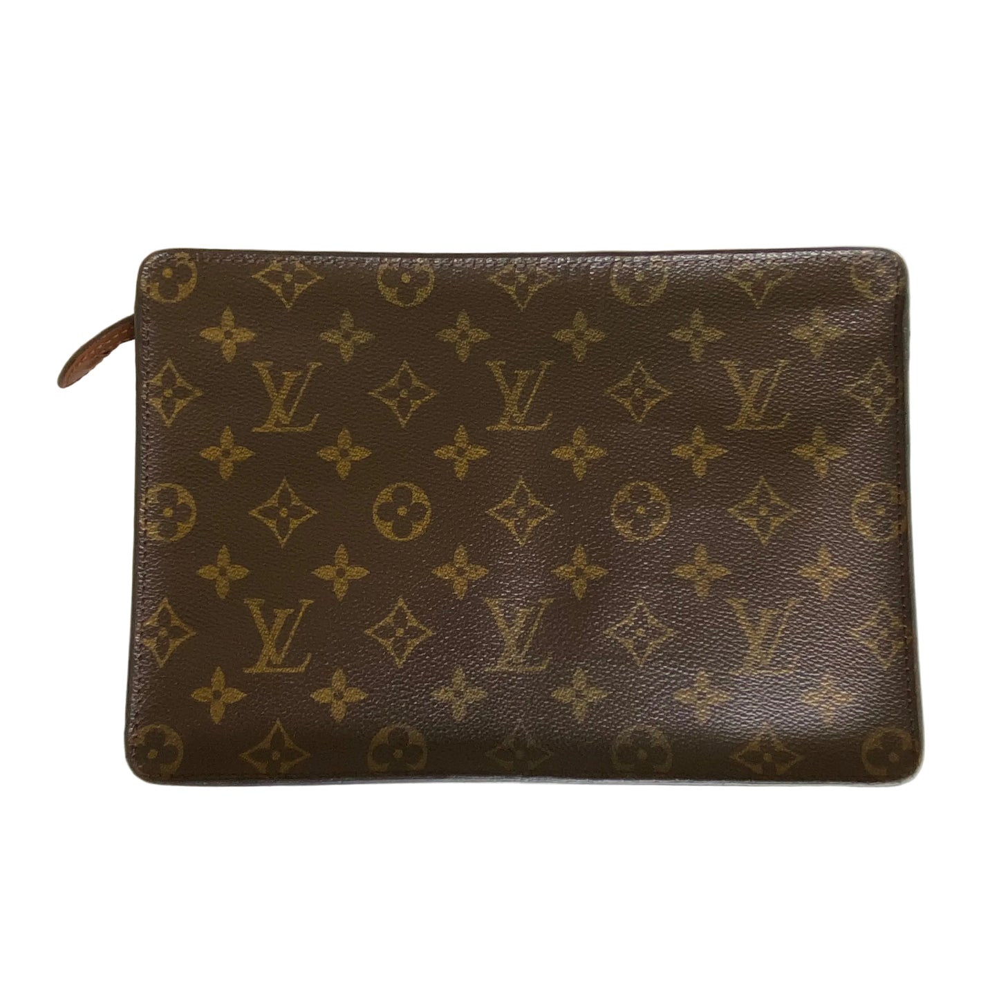 Louis Vuitton monogram clutch bag Authentic with COA 10x6.8x2.3