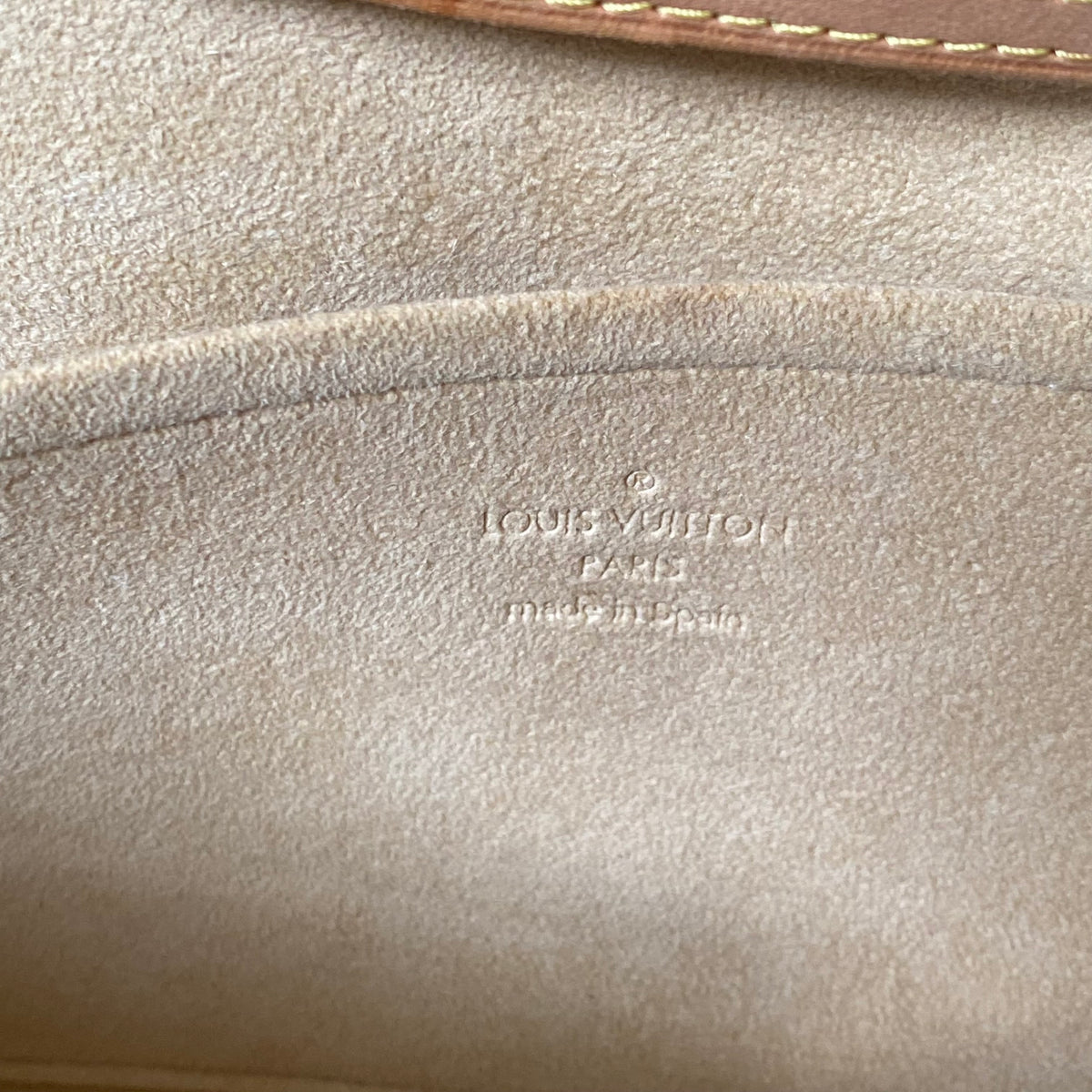 Louis Vuitton monogram Pochette twin GM CA0031 crossbody bag Authentic with COA 9.5x4.8x1.2