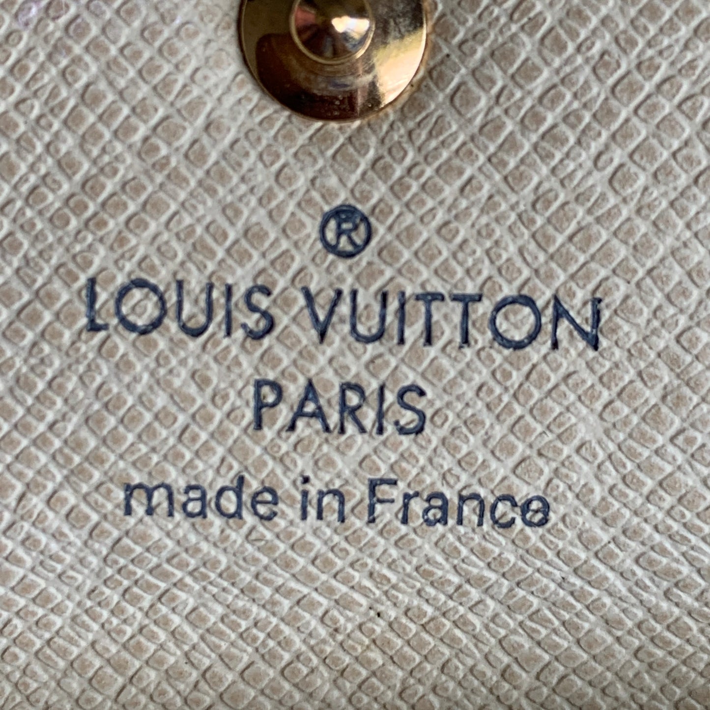 Louis Vuitton damier azure key case keyholder CT0164 authentic with COA