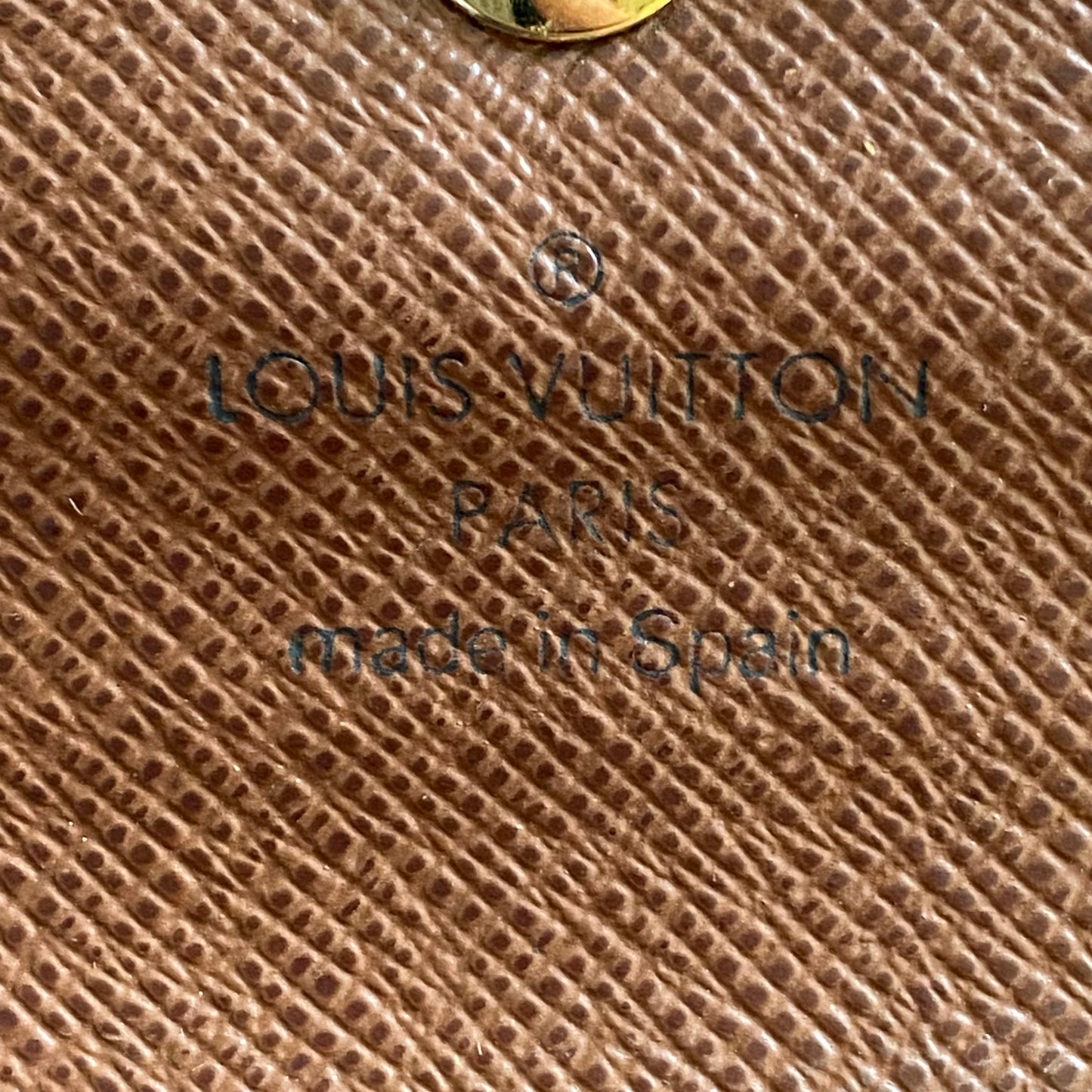 Louis Vuitton monogram wallet CA2079 Authentic with coa 5.9x4