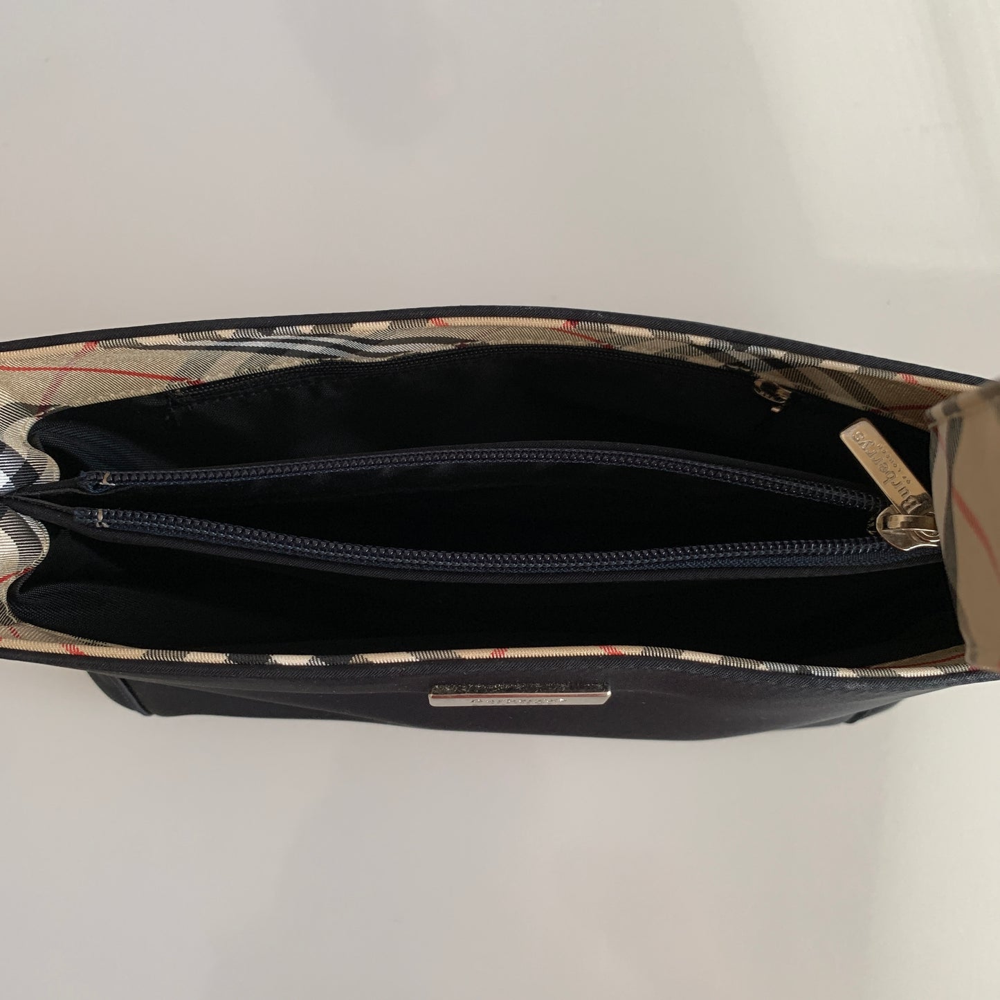 Burberry check shoulder bag authentic with COA