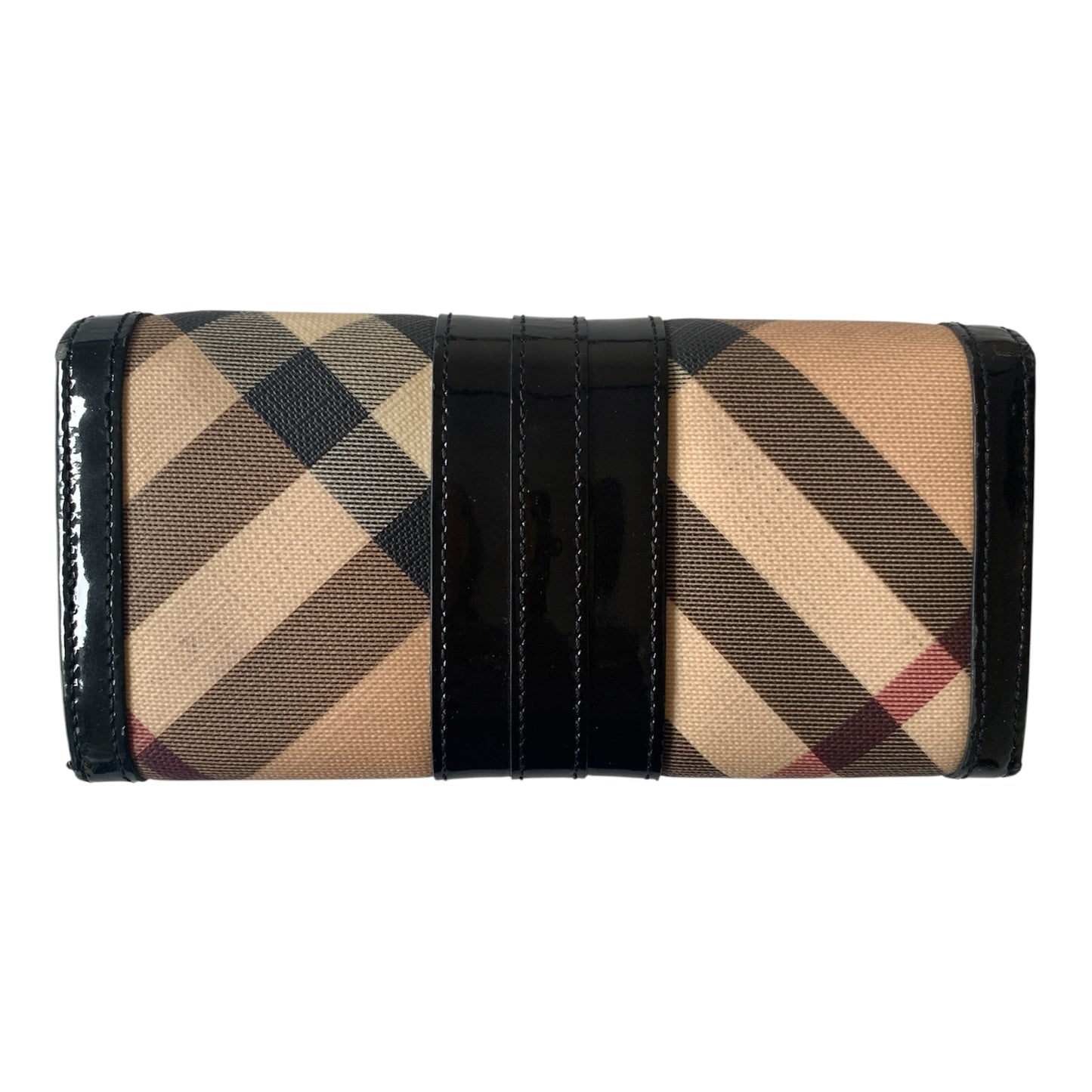 Burberry nuova check long wallet Authentic with COA