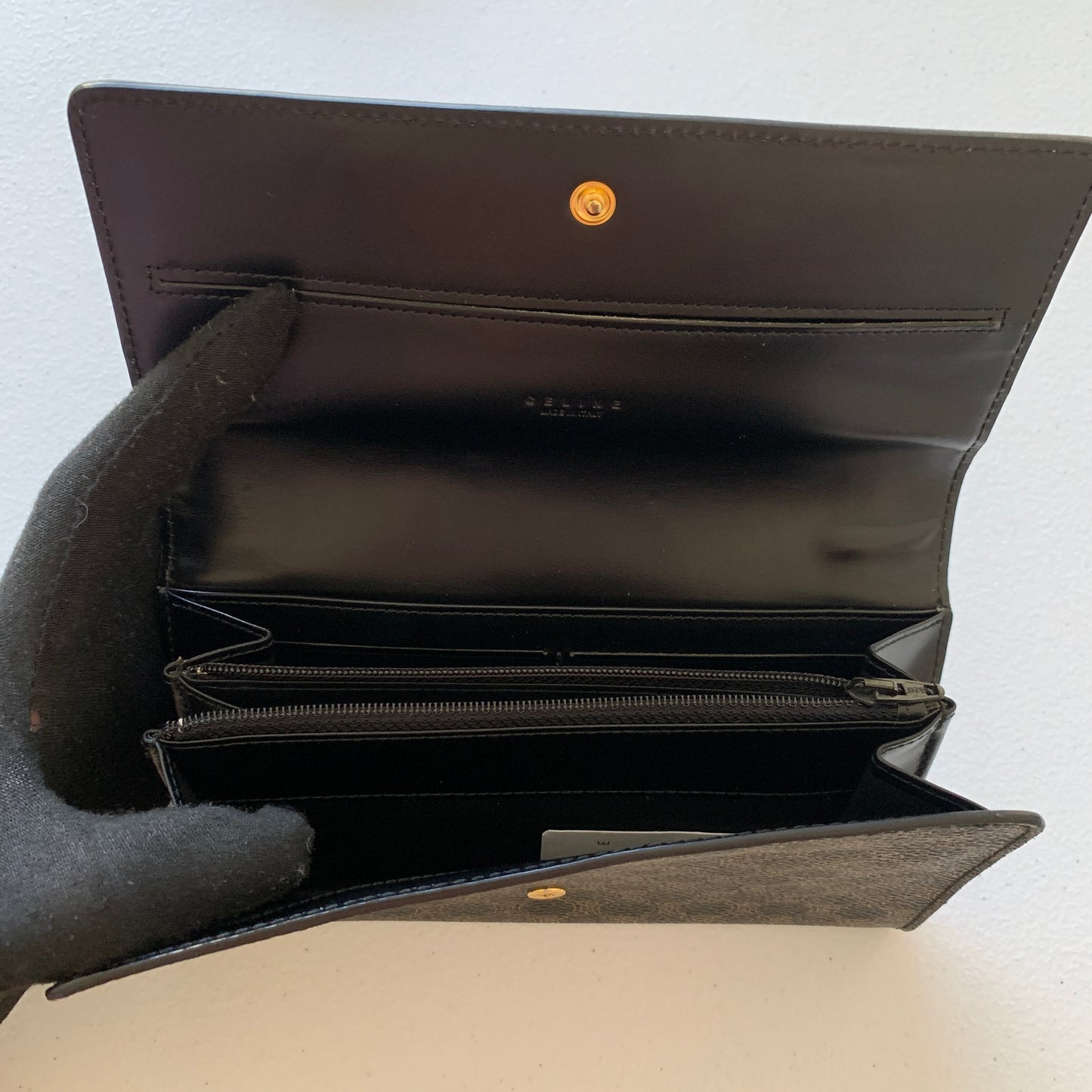 Celine macadam long wallet authentic with COA