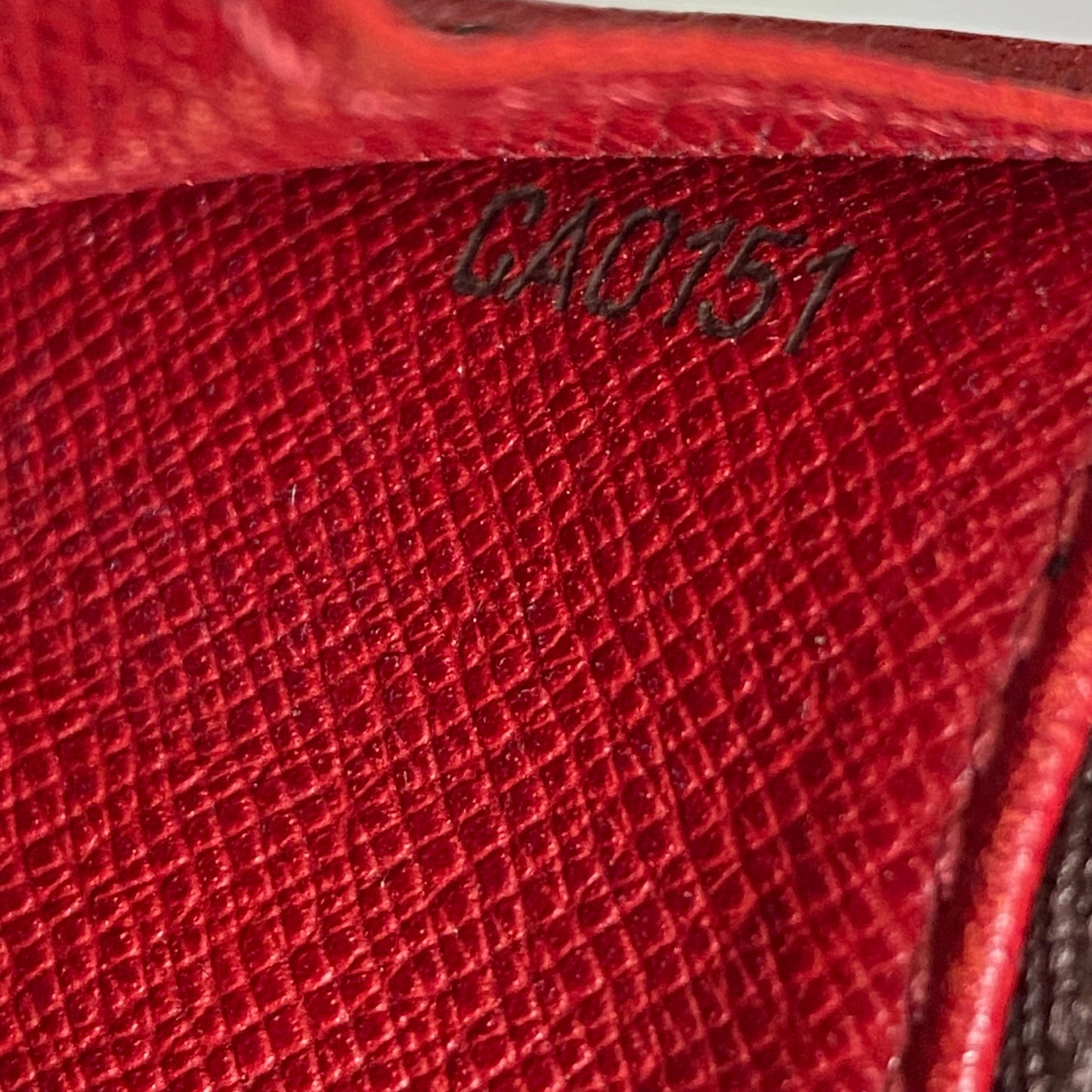 Louis Vuitton monogram long wallet CA0151 Authentic with COA 7.4x4