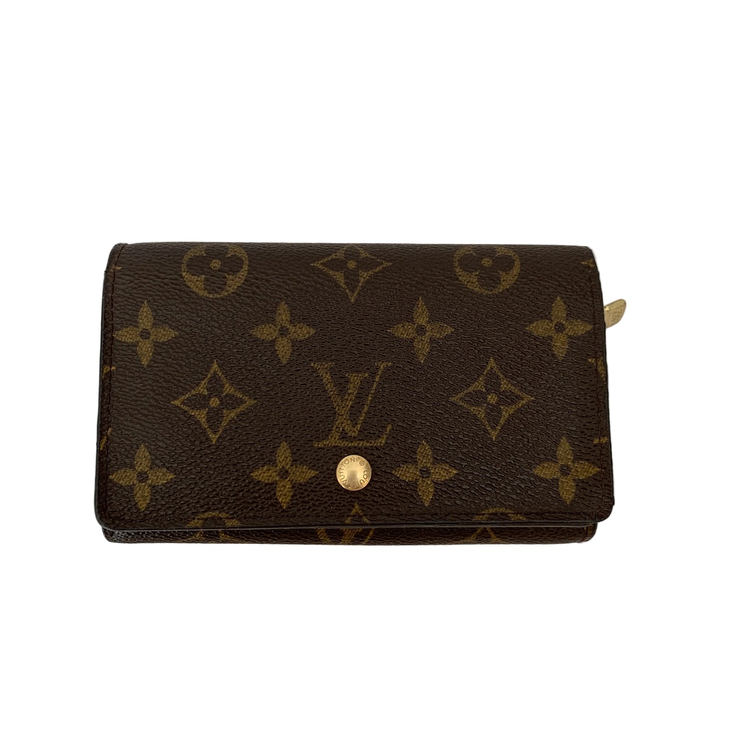 Louis Vuitton monogram compact wallet CA1004 authentic with COA