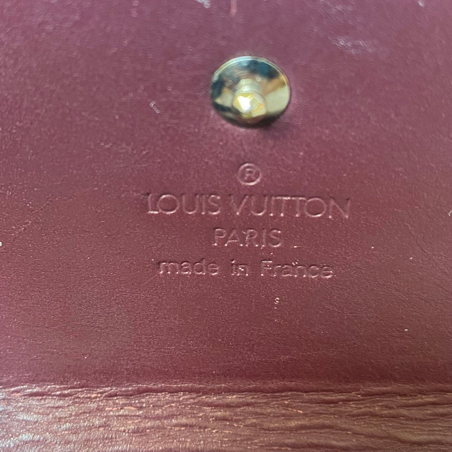 Louis Vuitton monogram Matt compact trifold wallet Authentic with COA 4.3x4