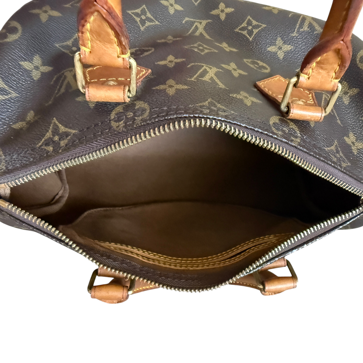 Louis Vuitton monogram speedy 25 bag MI1901 authentic with COA