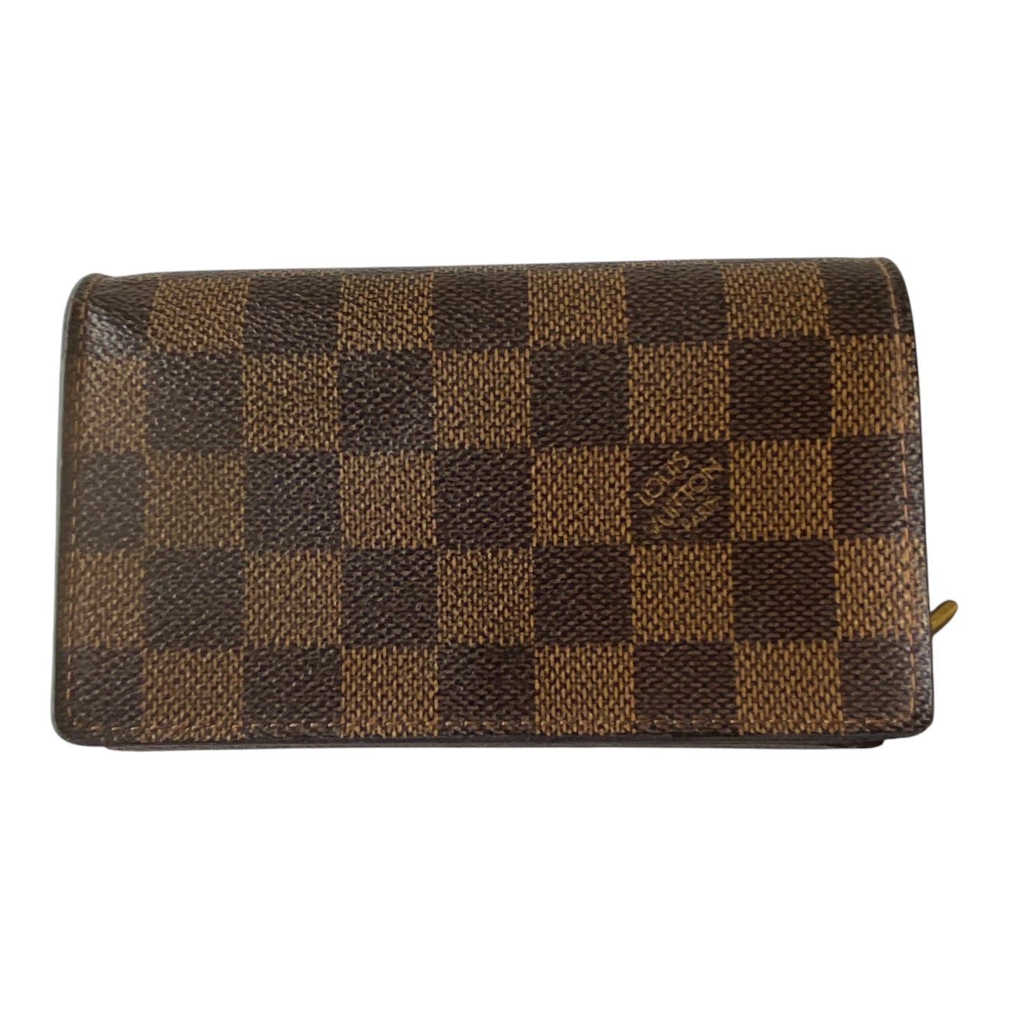 Louis Vuitton damier ebene wallet CA0078 Authentic with COA 5.6x3.5