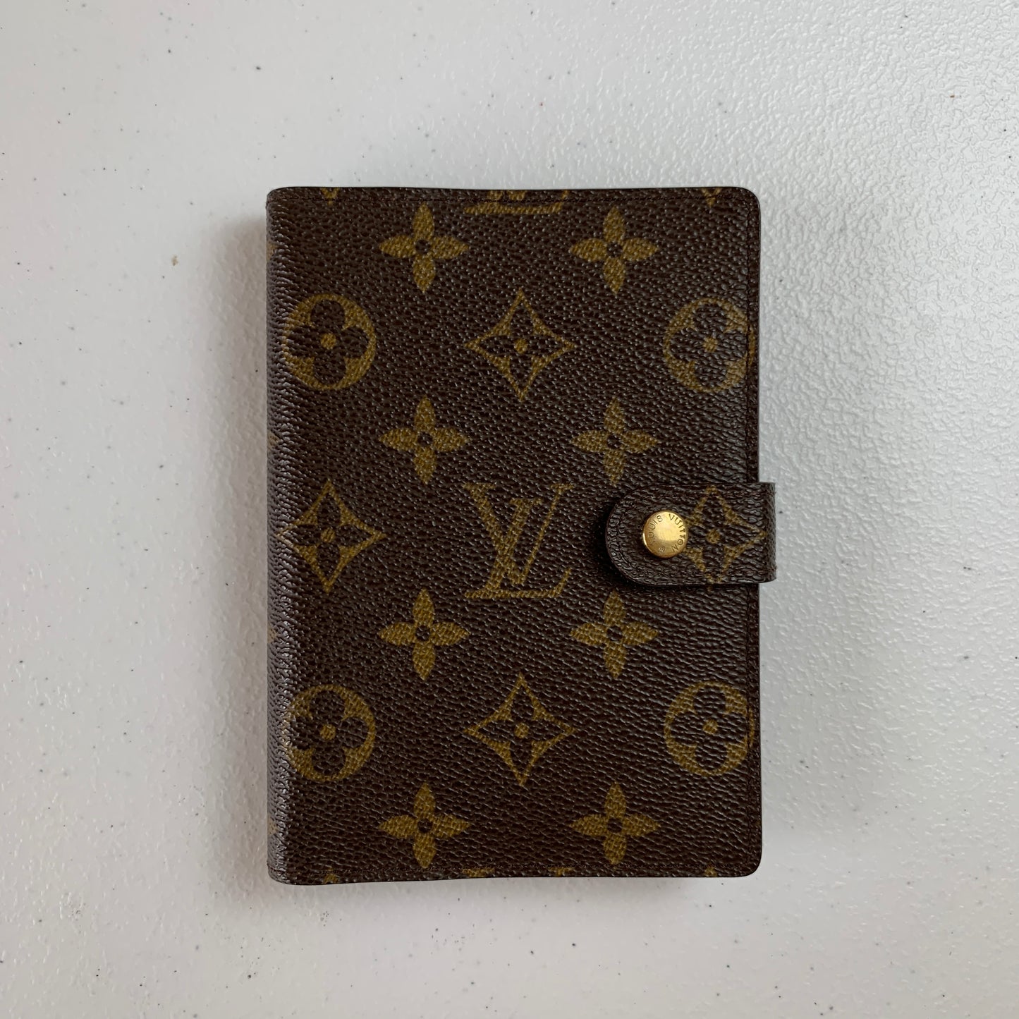 Louis Vuitton monogram agenda planner PM unisex sp1000 authentic with COA