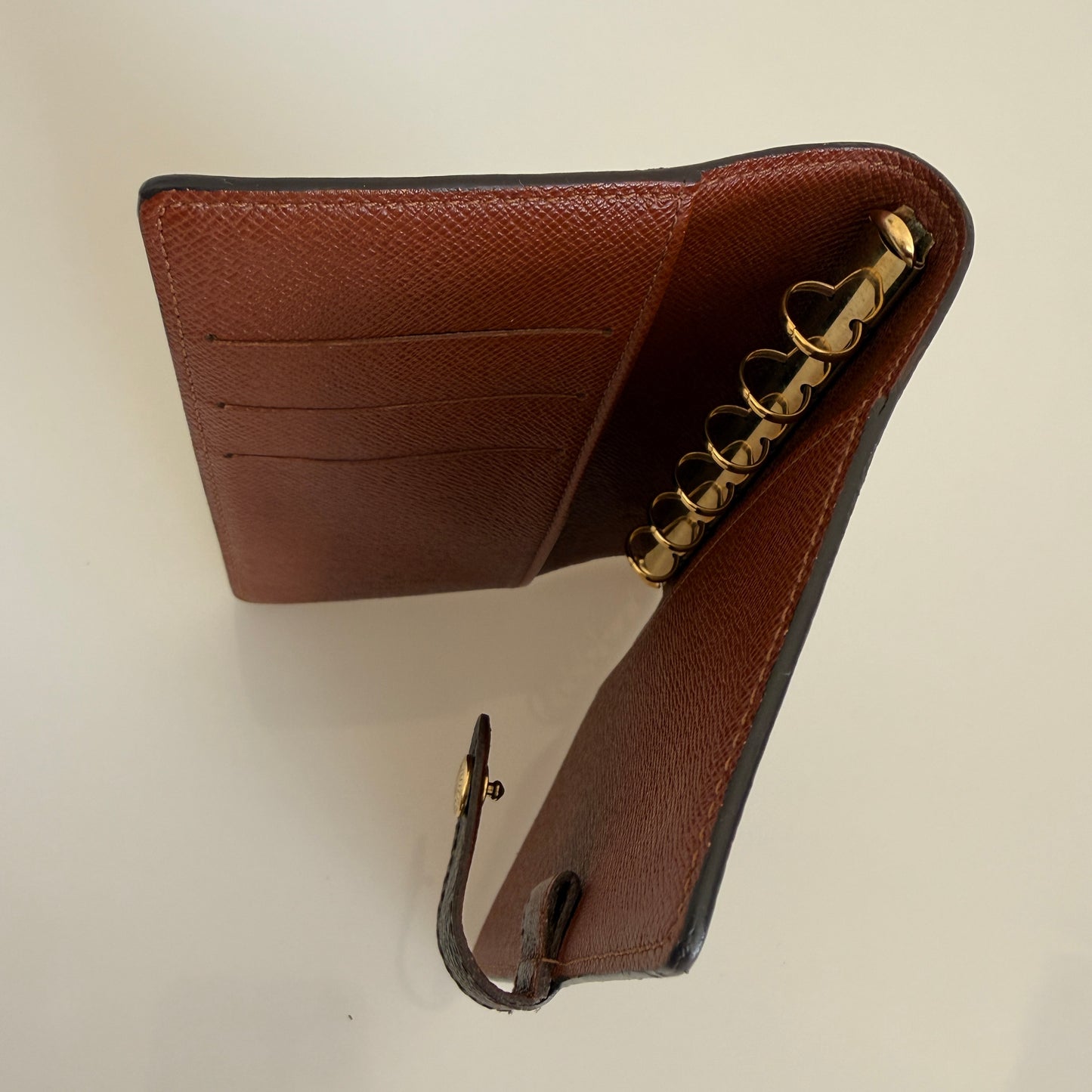 Louis Vuitton monogram unisex agenda organizer planner authentic with COA SP1010