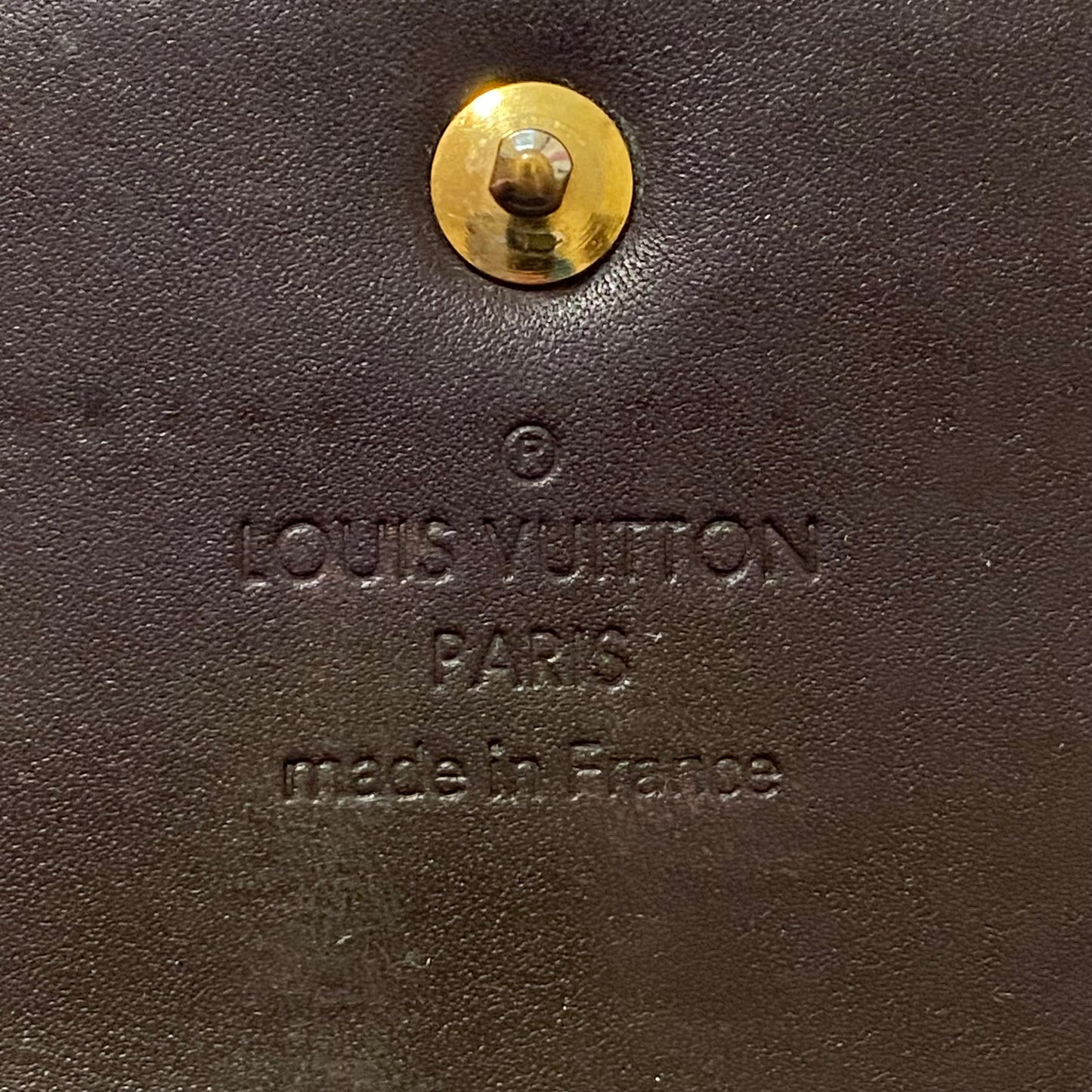 Louis Vuitton vernis monogram long wallet TH2017 Authentic with coa