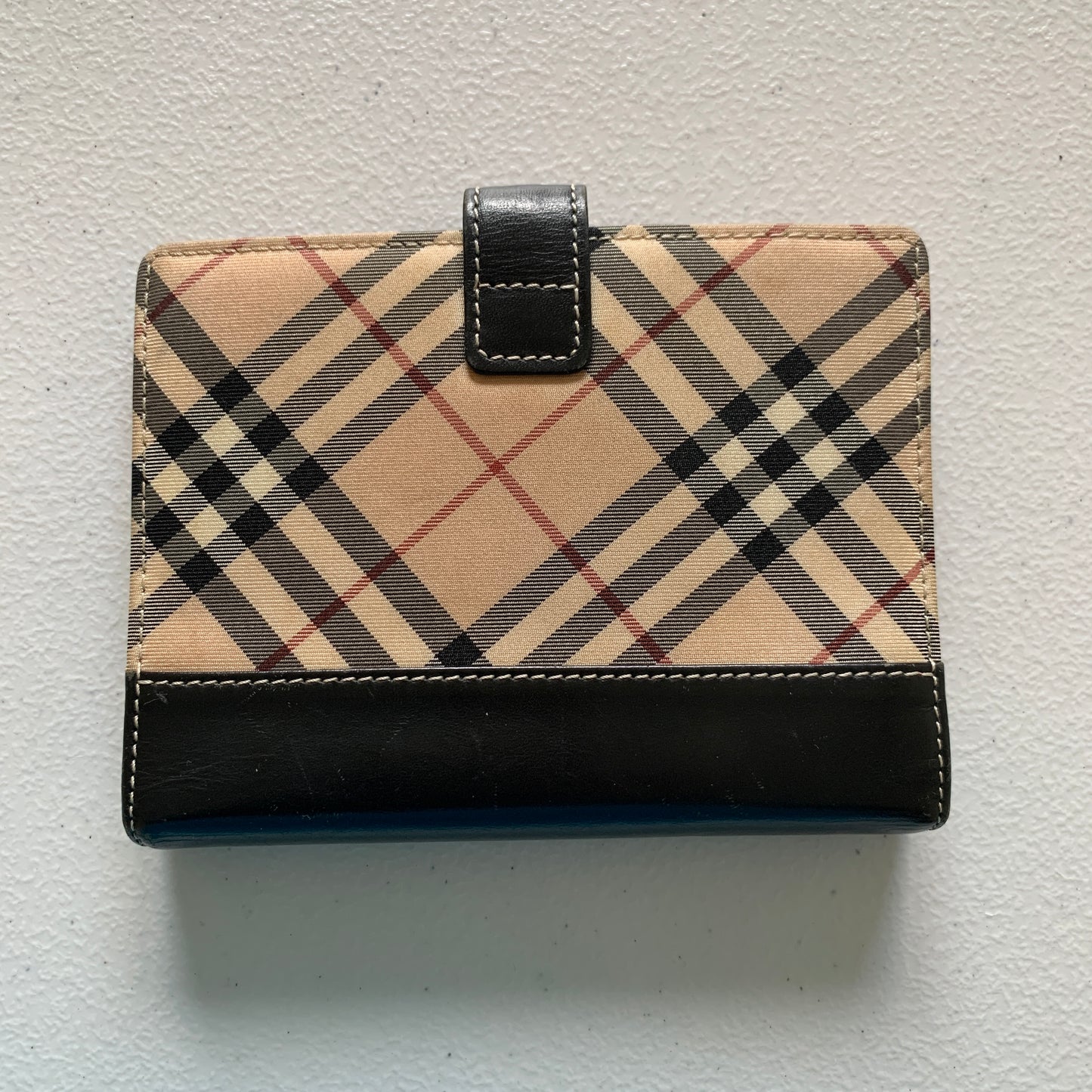 Burberry classic check unisex agenda card holder wallet Authentic with COA