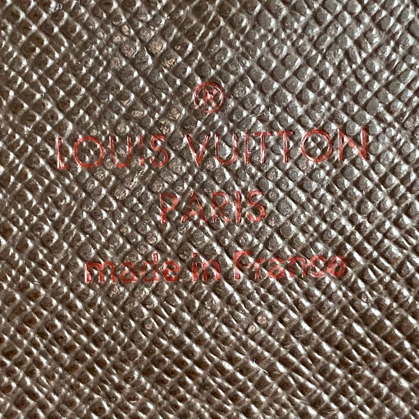 Louis Vuitton damier ebene long wallet ct1192 authentic with coa
