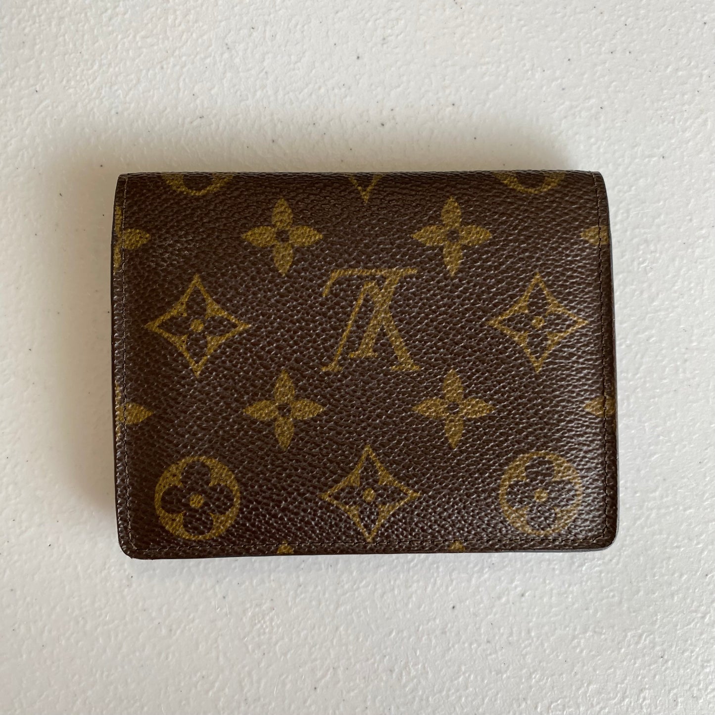 Louis Vuitton monogram card holder an1911 authentic with coa