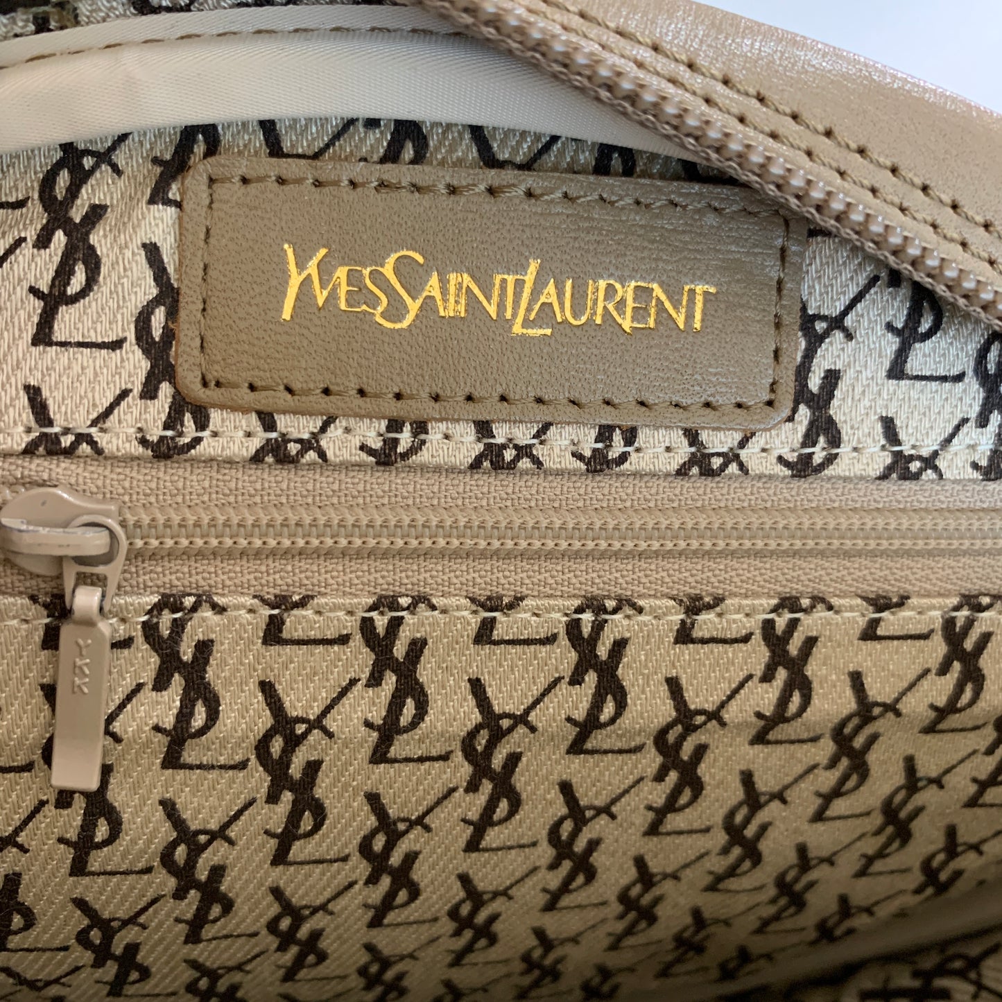 Yves Saint Laurent vintage giraffe crossbody bag authentic with COA