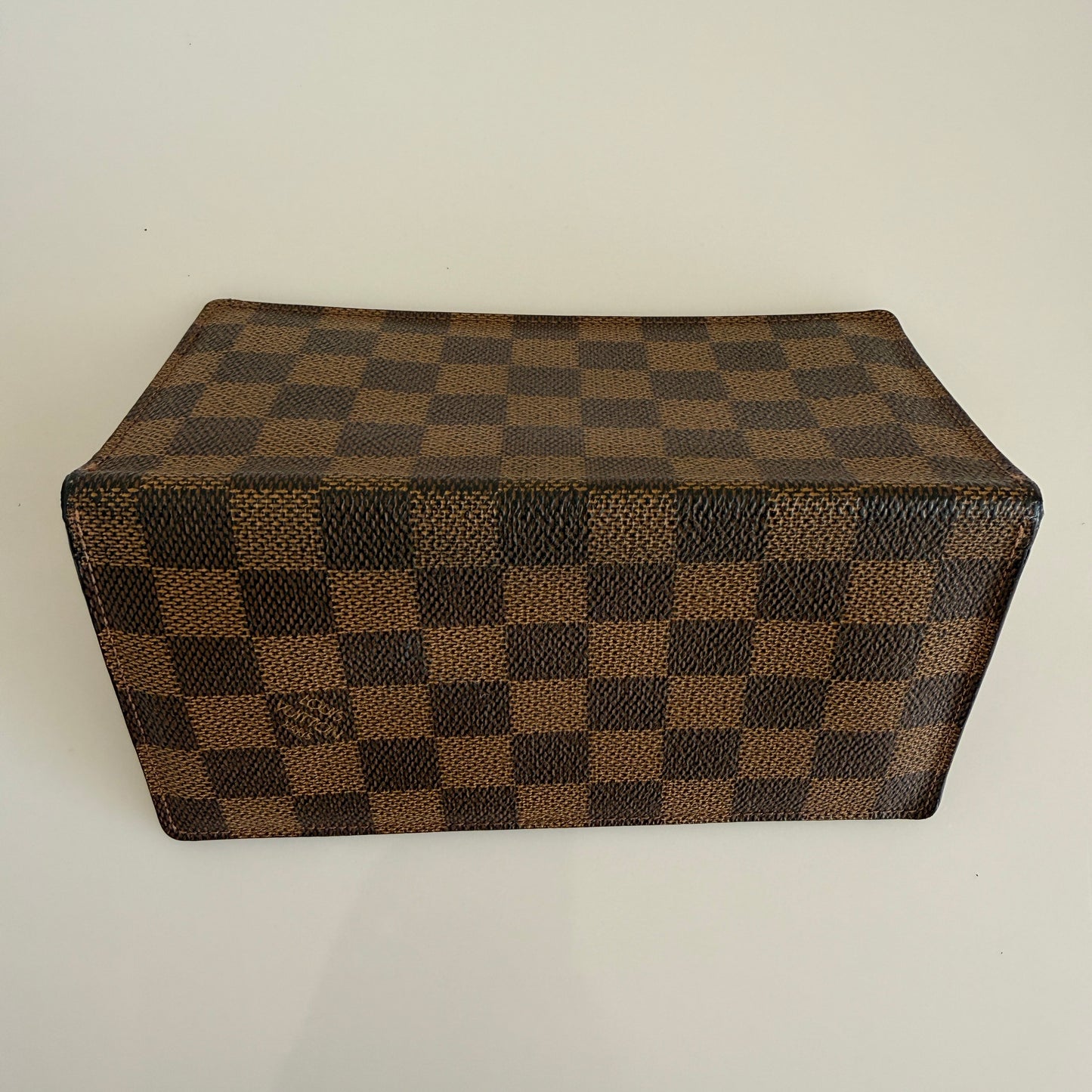 Louis Vuitton damier brown bifold card holder wallet organizer authentic with COA MI0082