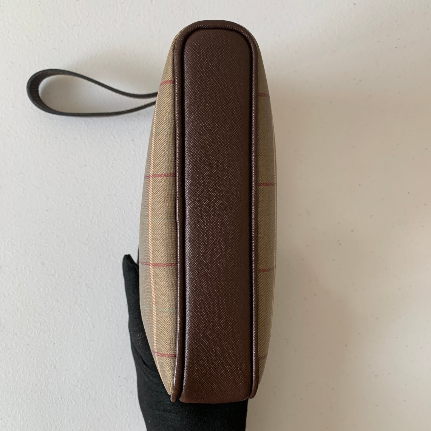 Burberry vintage unisex wristlet bag authentic with COA