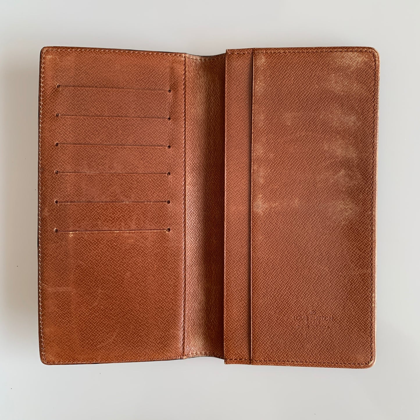 Louis Vuitton monogram long card holder wallet 8911CT authentic with COA