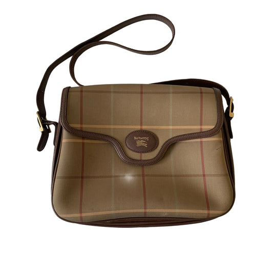 Burberry vintage check crossbody bag authentic with COA
