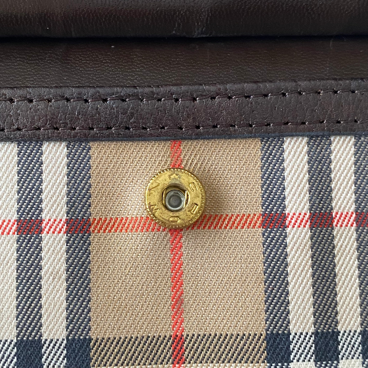 Burberry classic check clutch bag Authentic with COA 7.8x5.5x1.3