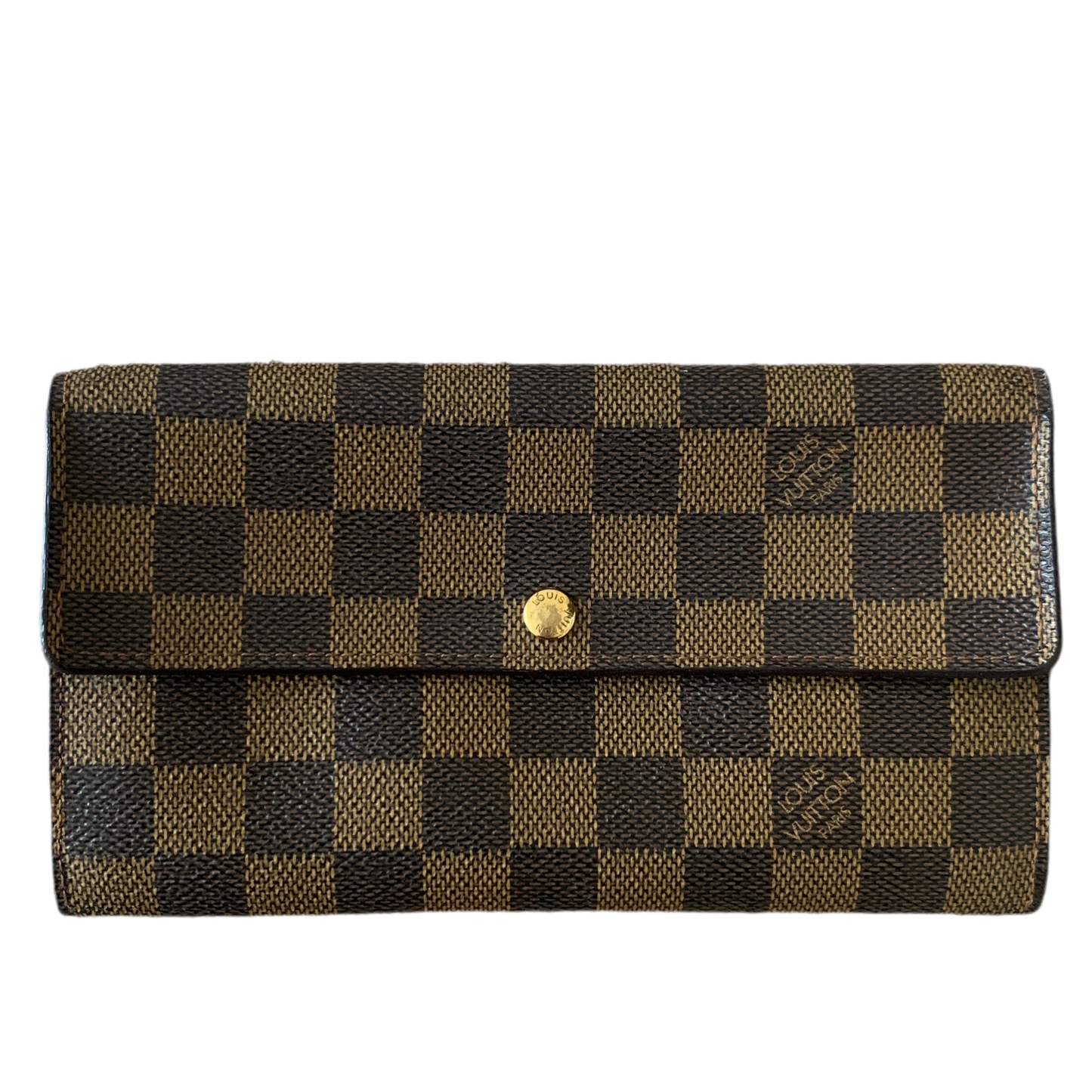 Authentic Louis Vuitton women’s damier Sarah long wallet