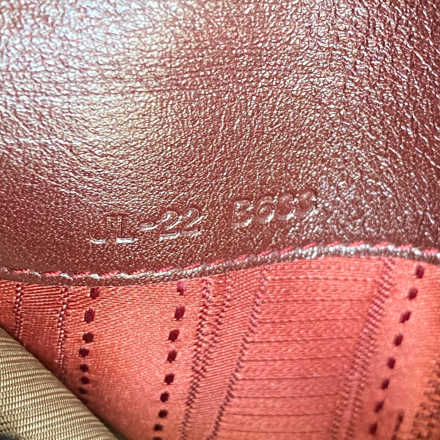 Ferragamo burgundy leather long wallet Authentic with coa