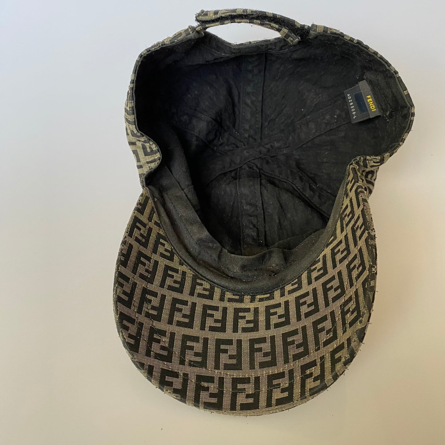Fendi unisex FF monogram hat Authentic with coa