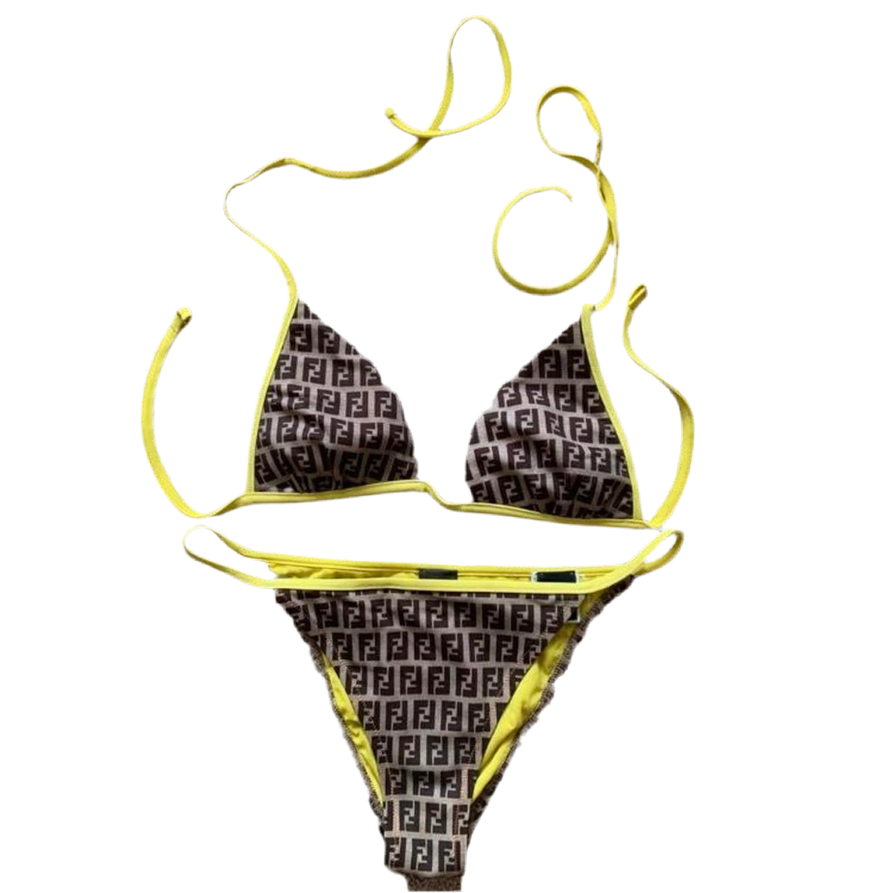 Authentic FENDI Women’s monogram bikini set