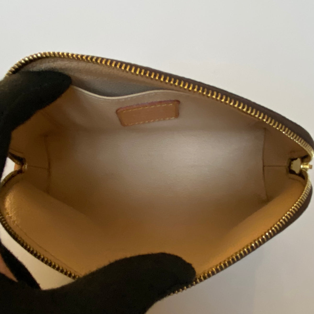 Louis Vuitton monogram cosmetic pouch CA0074 Authentic with COA 7.5x4.7