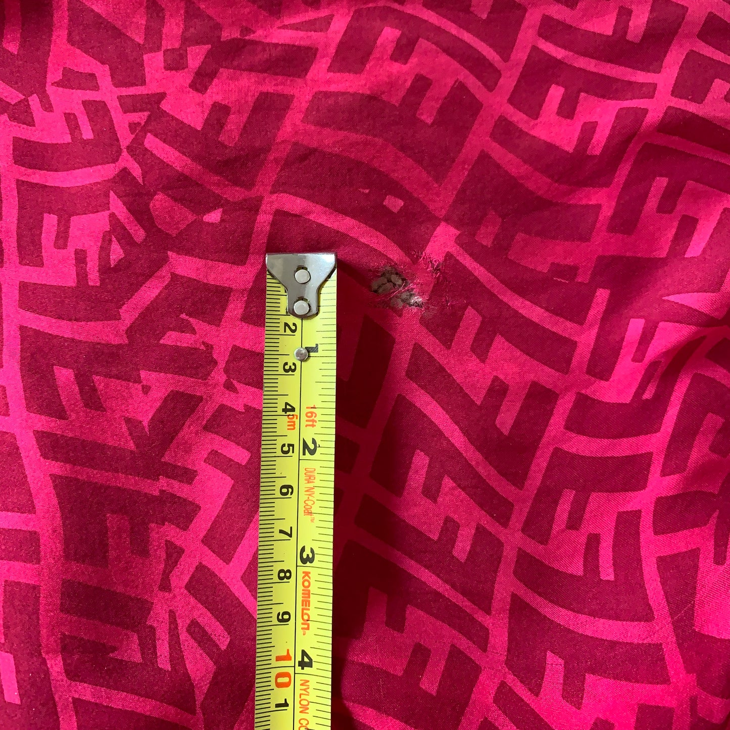 Authentic Fendi women’s pure silk monogram scarf