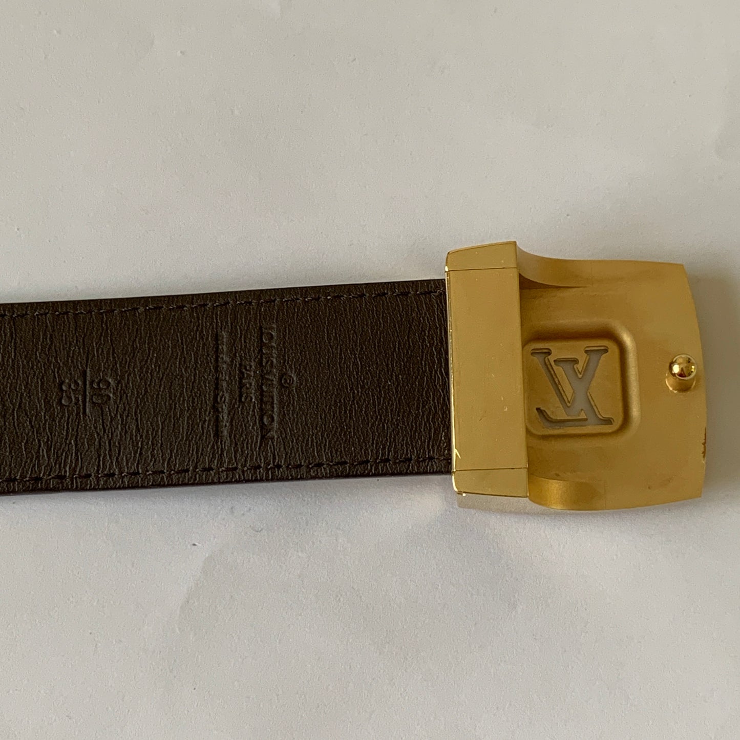 Louis Vuitton reversible unisex belt authentic W/ COA 90cm 36 inch