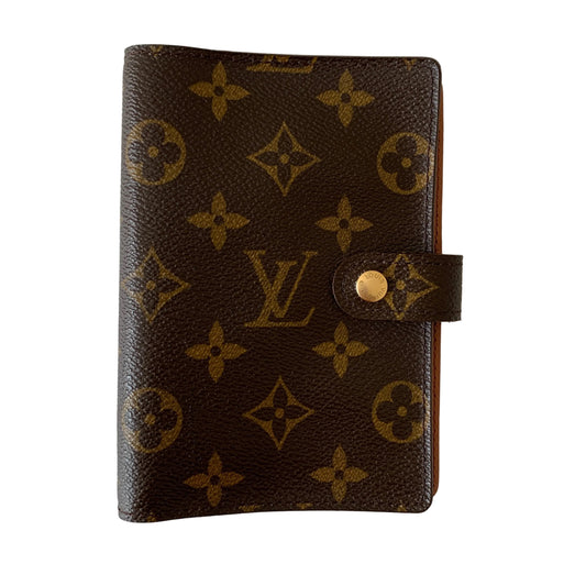 Louis Vuitton monogram agenda Planner PM unisex ca0968 authentic with COA