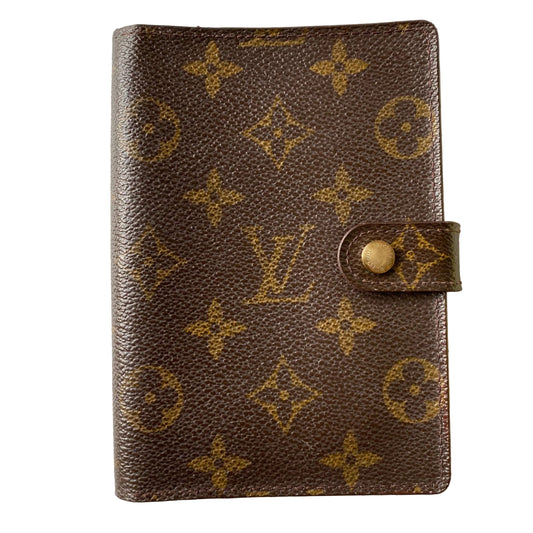 Louis Vuitton CA0977 monogram agenda PM Authentic with COA