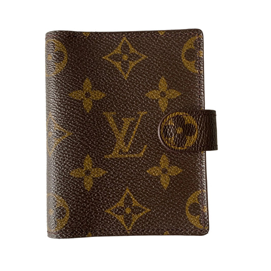 Louis Vuitton th0926 monogram card holder agenda cover Authentic with COA