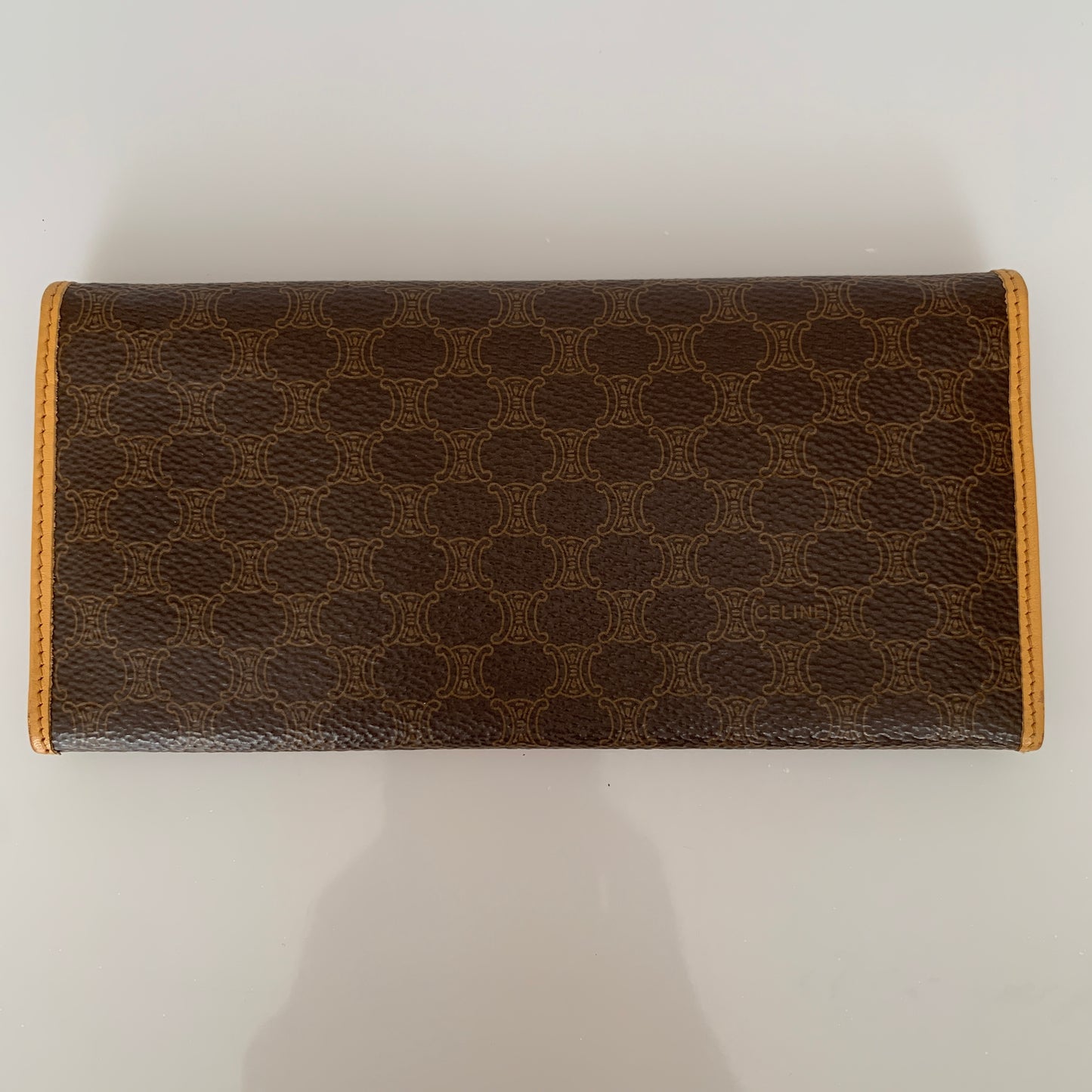 Celine macadam long leather wallet authentic with COA