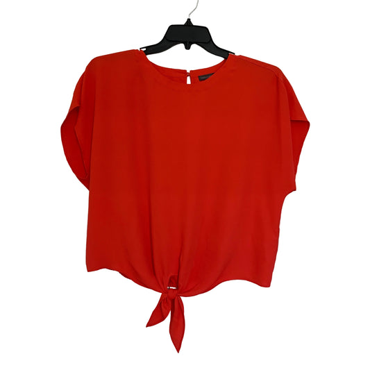 Vince Camuto Womens NWT Bright coral blouse size large