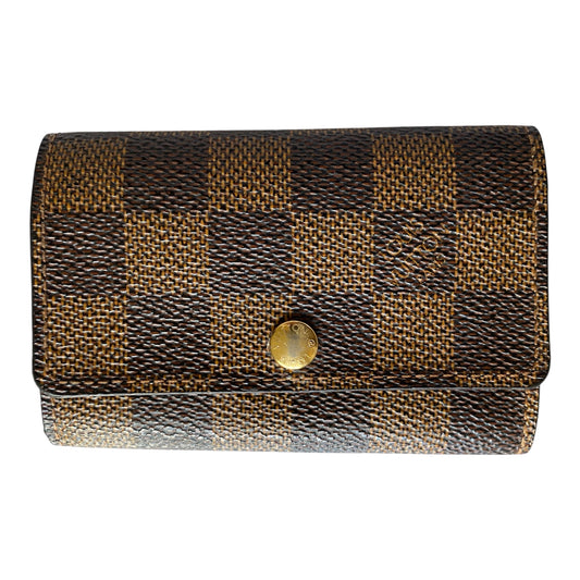 Louis Vuitton damier 4 ring key case Authentic with COA