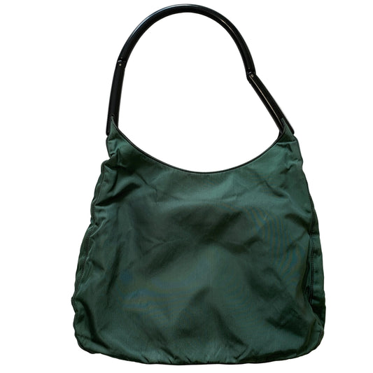 PRADA nylon triangle logo Shoulder bag authentic with COA