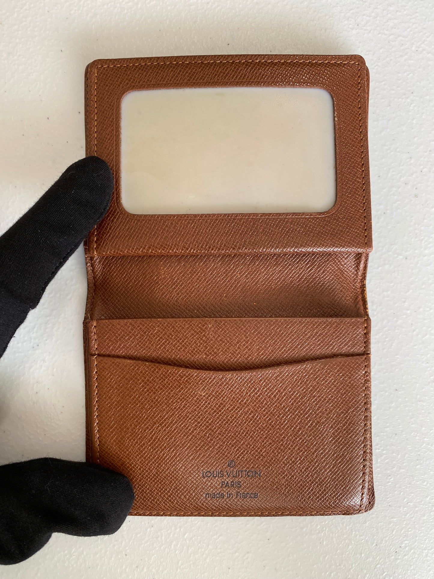 Louis Vuitton monogram card holder ct1011 authentic with coa