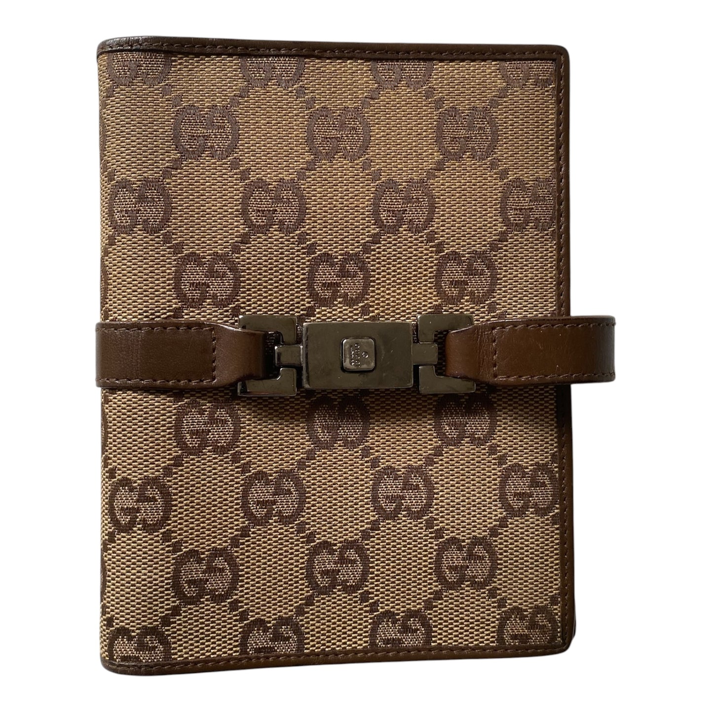 Gucci jackie monogram agenda Authentic with COA