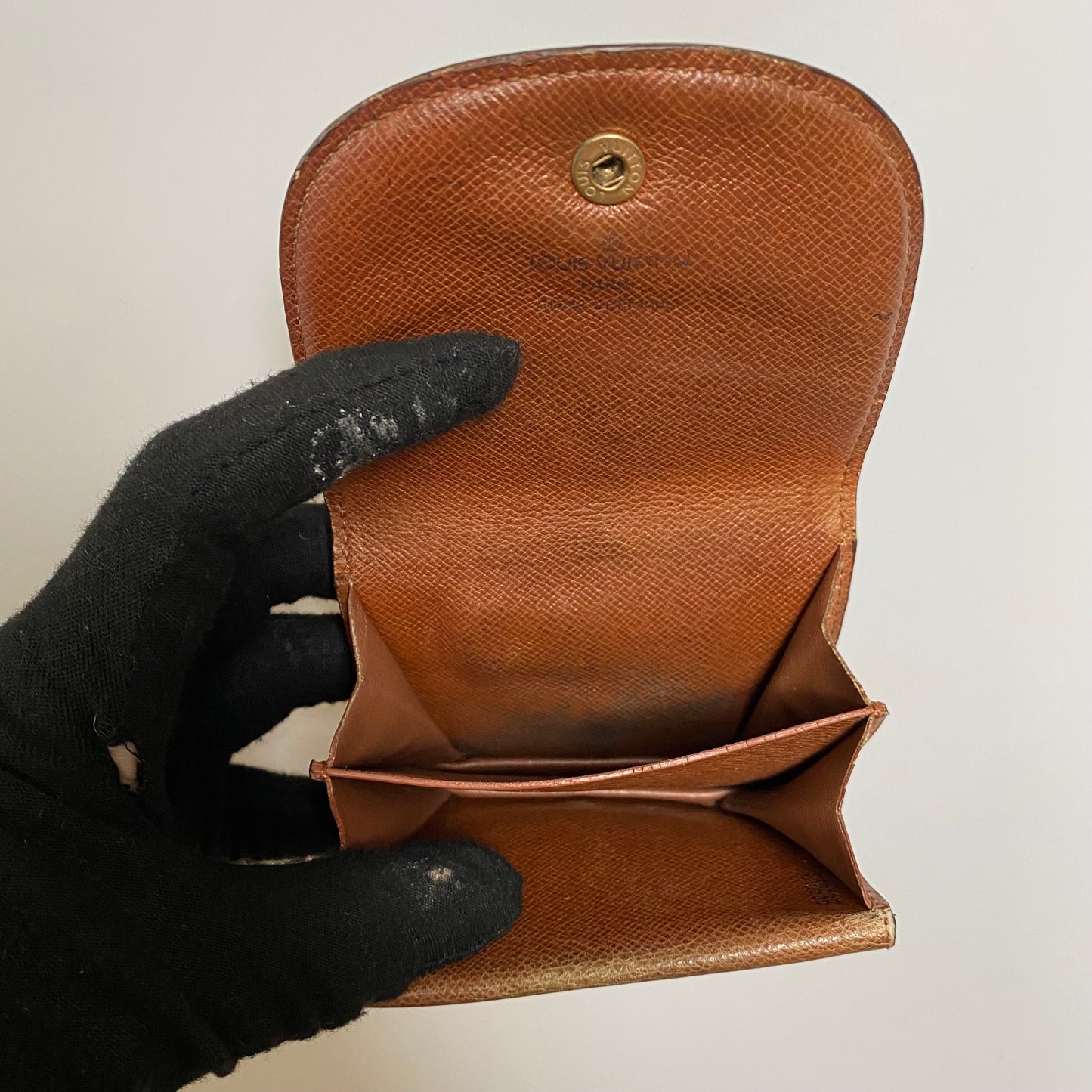 Louis Vuitton monogram coin pouch Authentic with COA
