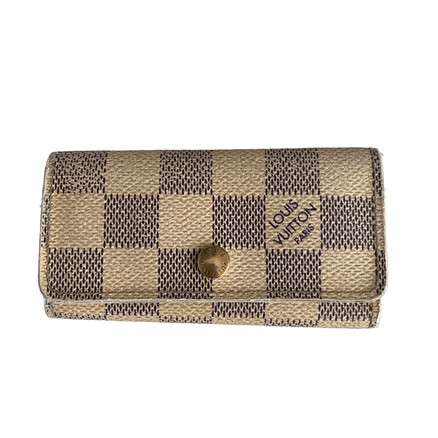 Louis Vuitton damier azur Key holder unisex ct4181 authentic with COA