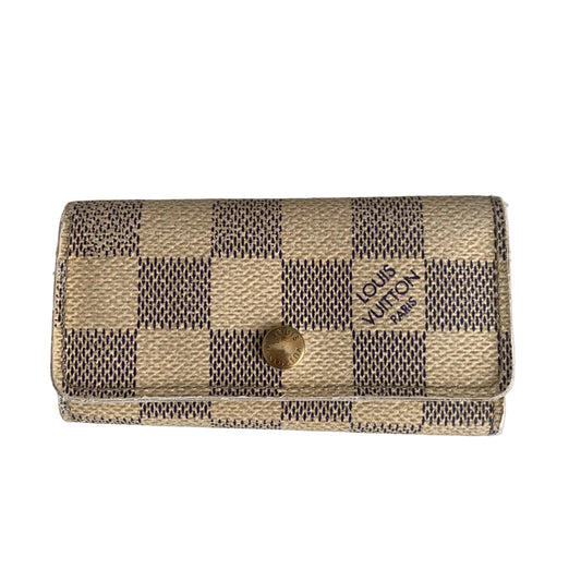 Louis Vuitton damier azur Key holder unisex ct4181 authentic with COA
