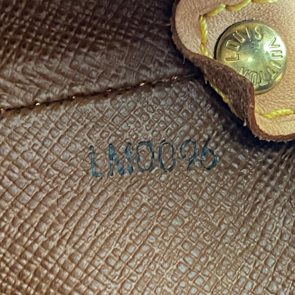 Louis Vuitton monogram crossbody bag LM0096 Authentic with COA 9.7x8.6x4.1