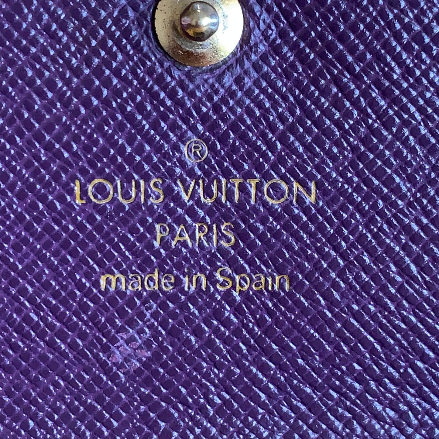Louis Vuitton Long epi leather Wallet Authentic with COA CA0042