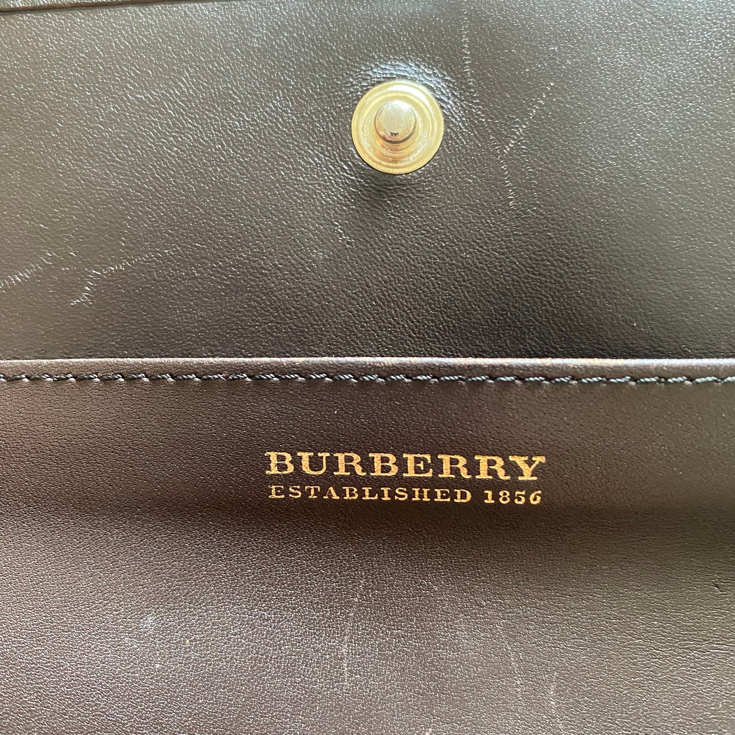 Burberry classic check long wallet Authentic with COA