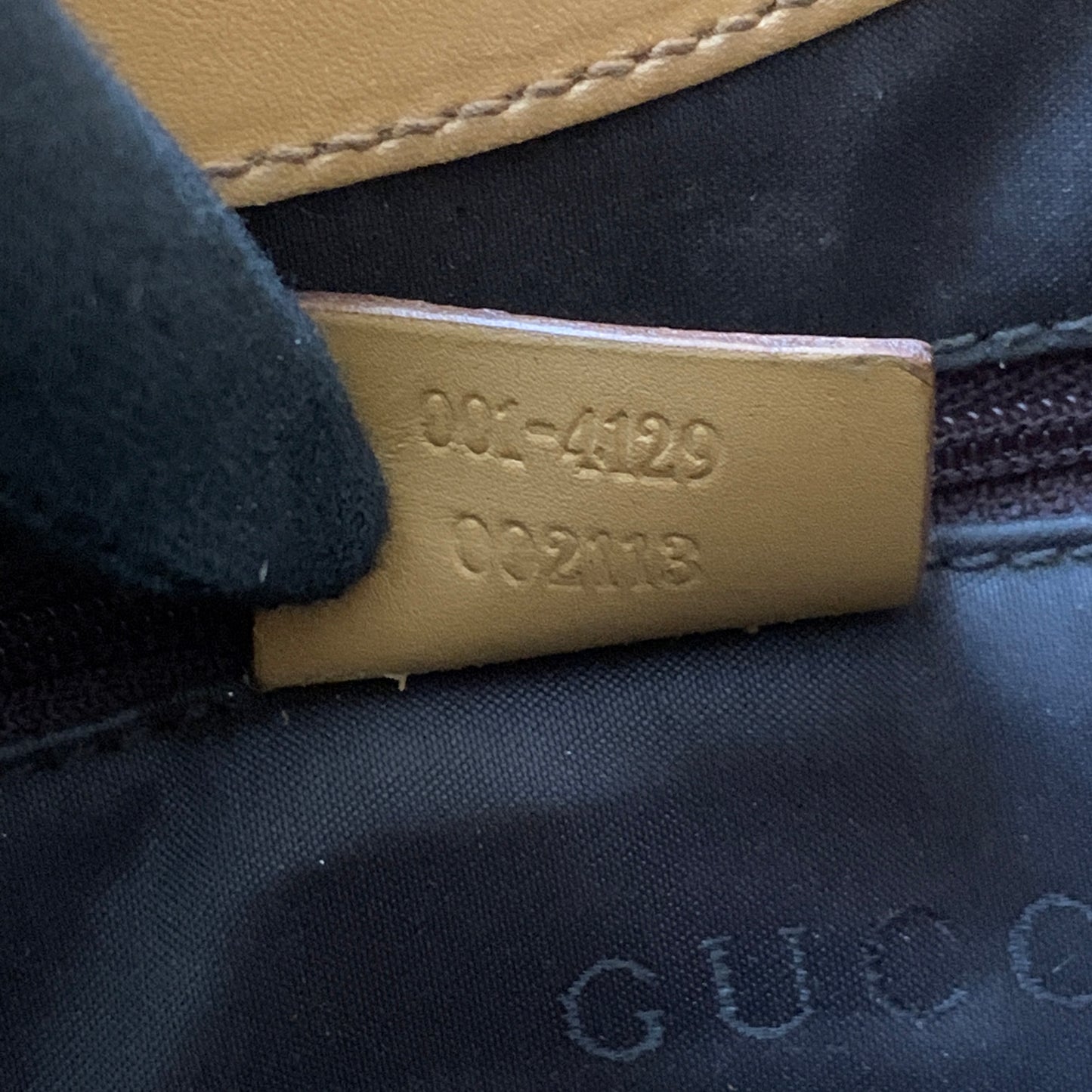 Gucci monogram shoulder bag authentic with COA box dust