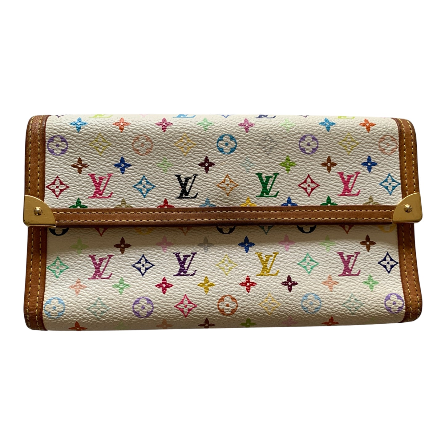 Louis Vuitton murakami long wallet Authentic with COA