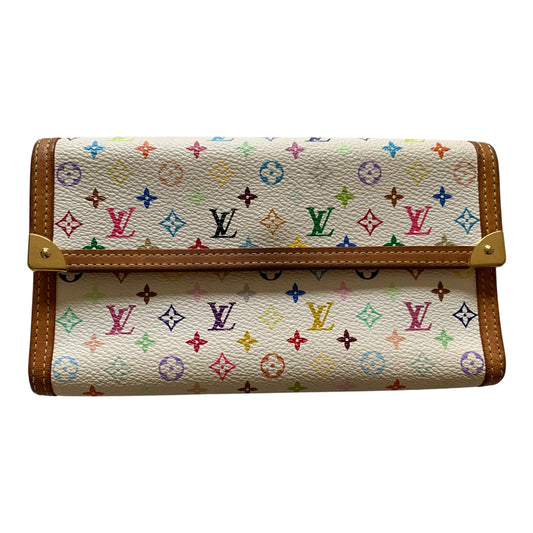Louis Vuitton murakami long wallet Authentic with COA