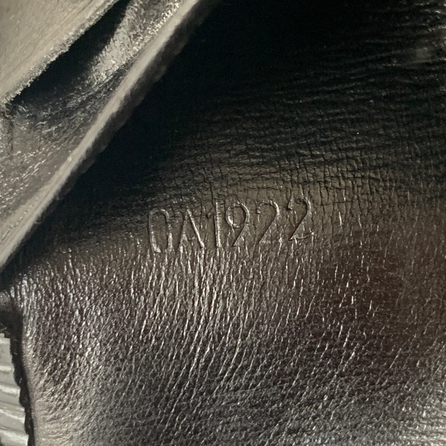Louis Vuitton black Epi leather Wallet CA1922 Authentic with COA